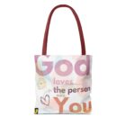 Mockup of the Christian Tote bag version 2.